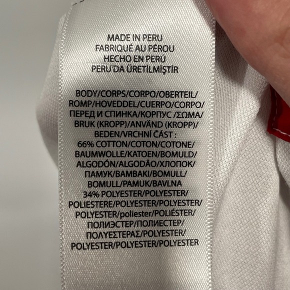 Ralph Lauren Polo Golf Mens White Pro‎ Fit S/S Polo Size L Galloway - Picture 8 of 9